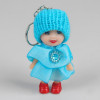 Куколка-брелок «Девочка», рюшечки, цвета МИКС (производитель не указан)