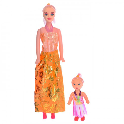 Кукла-модель «Каролина» с малышкой, МИКС (производитель не указан)