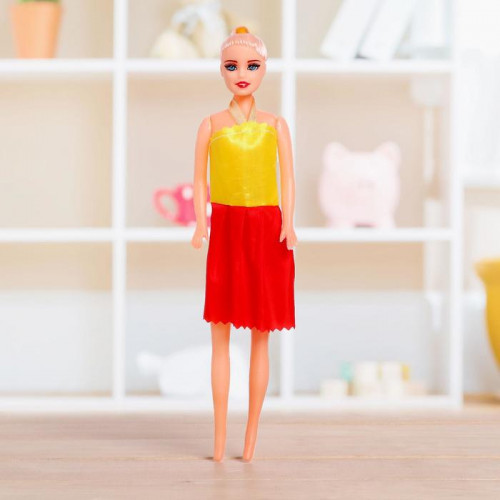 Кукла-модель «Лена» в летнем наряде, МИКС (производитель не указан)
