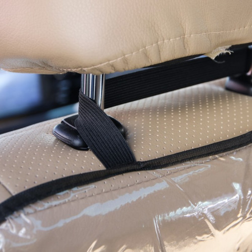 Защитная накидка на спинку сиденья автомобиля, 605х390 мм, ПВХ Крошка Я