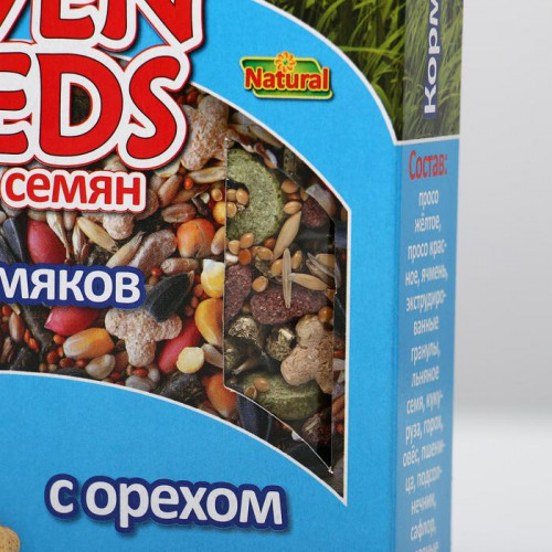 Корм SEVEN SEEDS SPECIAL для хомяков, с орехом, 400 г Seven Seeds