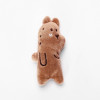 Игрушка для кошек с кошачьей мятой, 10 см, коричневая Пижон