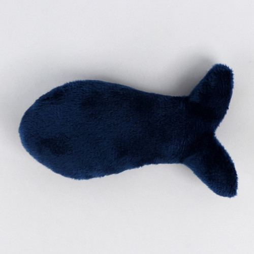 Игрушка для кошки «Рыбка» с кошачьей мятой, синяя Pet Lab