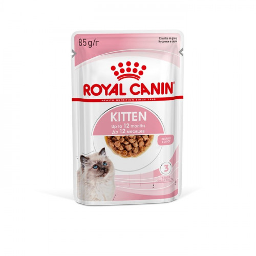 Влажный корм RC Kitten Instinctive для котят, в соусе, пауч, 85 г Royal Canin