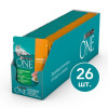 Влажный корм Purinа One для домашних кошек, курица/морковь, 75г Purina ONE