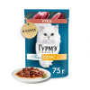 Влажный корм Gourme Perle для кошек, утка, соус, 75 г GOURMET