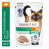Влажный корм Perfect Fit для стерилизованных кошек, индейка/паштет, пауч,  75г Perfect Fit