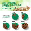 Влажный корм Perfect Fit иммунитет для кошек, индейка, спирулина, пауч, 75 г Perfect Fit