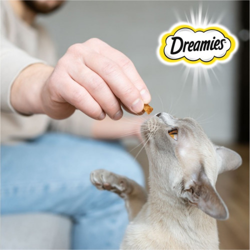 Лакомство Dreamies для кошек, сыр, 60 г Dreamies