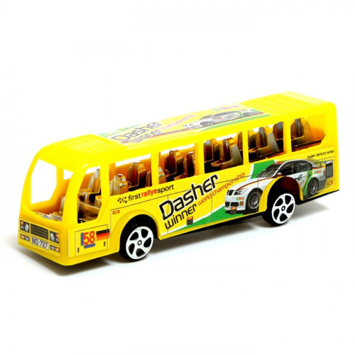Автобус инерционный «Город», цвет МИКС (производитель не указан)