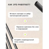 Накладки на дефлектор 19 см, хром, набор 10 шт. (производитель не указан)