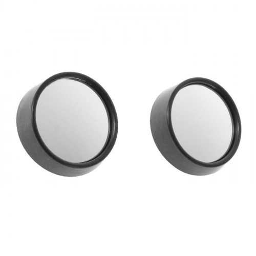Зеркало сферическое, 50 мм, черный, набор 2 шт (производитель не указан)