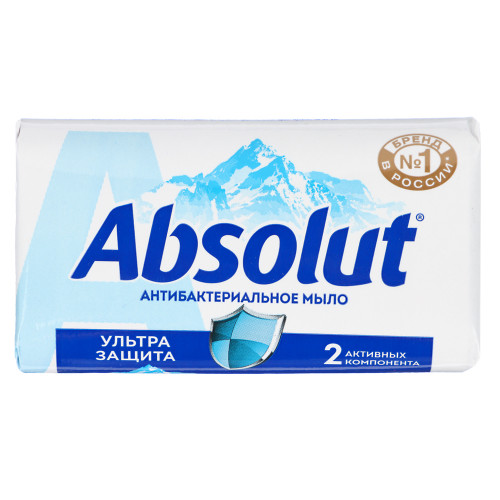 Мыло твердое ABSOLUT антибактериальное/Облепиха, к/у, 90г Absolut
