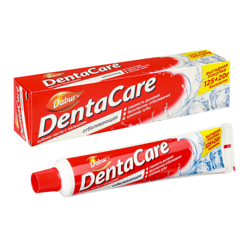 Зубная паста DABUR Denta Care,с экстрактом трав/отбеливающая/комплексная,145 г Dabur