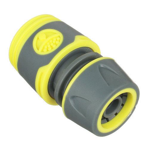 INBLOOM PROF+ Коннектор быстросъемный для шланга 1/2, обрезиненное покрытие ABS INBLOOM