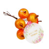 LADECOR Ветка декоративная, яблоки, пластик, пенопласт, 13 см, 2 цвета LADECOR