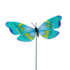 Фигурка на стержне 25см "Бабочка", ПВХ, 7-10см, 10-20 цветов (производитель не указан)