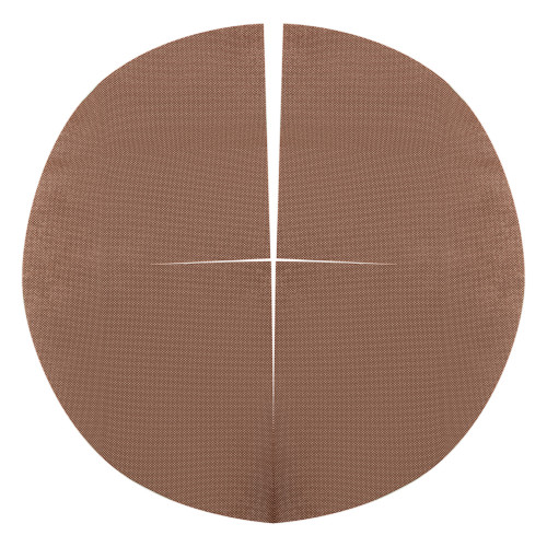 Круг приствольный, d 40см плотность 100г/м2, коричневый (производитель не указан)
