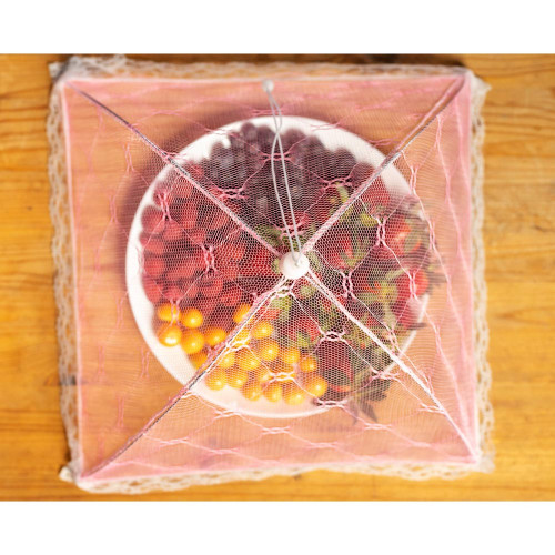 INBLOOM Чехол-зонтик для пищи, 30х30см, полиэстер, 4 цвета INBLOOM