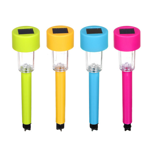 INBLOOM Фонарь садовый на солн. батарее, 4.5x4.5x31см, 1x1.2V 40mAh NI-MH, 1LED*белый, пластик INBLOOM