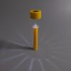 INBLOOM Фонарь садовый на солн. батарее, 4.5x4.5x31см, 1x1.2V 40mAh NI-MH, 1LED*белый, пластик INBLOOM