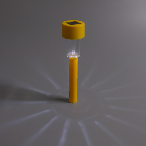 INBLOOM Фонарь садовый на солн. батарее, 4.5x4.5x31см, 1x1.2V 40mAh NI-MH, 1LED*белый, пластик INBLOOM