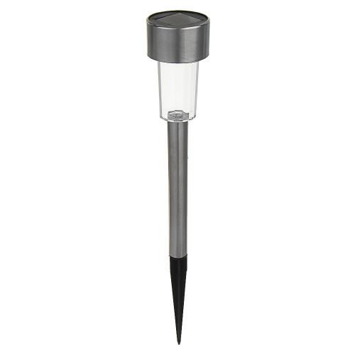 INBLOOM Фонарь на солнечной батарее, 30х4.7см, 1LED, белый, 1.2V 40mAh Ni-MH, пластик, нерж.сталь INBLOOM