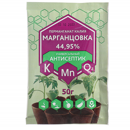 Марганцовка 44,9%, 50 г (производитель не указан)