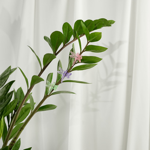 INBLOOM Набор зажимов для растений Стрекоза, 10шт, пластик INBLOOM