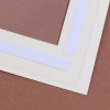 Паспарту размер рамки 20 × 20, прозрачный лист, клейкая лента, цвет белый (производитель не указан)