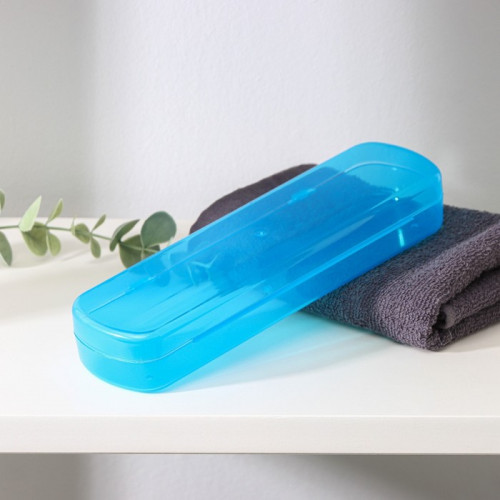 Футляр для зубной щётки и пасты, 21×6×3 см, МИКС (производитель не указан)