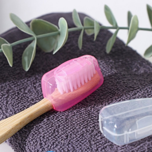 Набор футляров для зубной щётки, 5 шт, 4×2×1,7 см, пластик, цвет МИКС (производитель не указан)