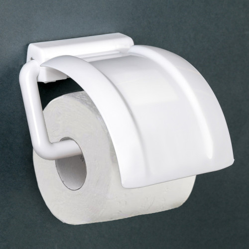 Держатель для туалетной бумаги, цвет белый IDEA