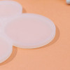 Форма силиконовая для леденцов Доляна «Кругляши», 17×15,5×0,7 см, 6 ячеек, цвет белый Доляна