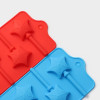 Форма силиконовая для леденцов Доляна «Звездочёт», 9,5×24×1 см, 6 ячеек (4,2×3,8 см), с палочками, цвет МИКС Доляна