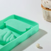 Форма для мороженого «Сладость», 18,5×9,5×2 см, 3 ячейки, с крышкой и палочками, цвет МИКС (производитель не указан)