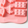 Форма силиконовая для украшений Доляна «Детские игрушки», 21×11 см, 15 ячеек, цвет МИКС Доляна