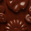 Форма для шоколада Доляна «Цветение», силикон, 21×10.5×0.7 см, 12 ячеек, коричневая Доляна
