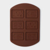 Форма для шоколада Доляна Home made, 26×18×0,5 см, 6 ячеек (7,5×5,2 см), цвет МИКС Доляна