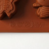 Форма силиконовая для украшений Доляна «Насекомые» 22×11,5×2 см, 8 ячеек, цвет коричневый Доляна