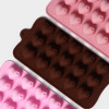 Форма для шоколада Доляна «Сердечки», 19,5×10×1,8 см, 15 ячеек (2,7×2,3 см), цвет МИКС Доляна