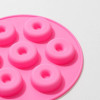 Форма силиконовая для украшений Доляна «Пончики», 15,5×1,3 см, 7 ячеек, цвет МИКС Доляна