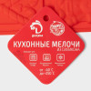 Форма для конфет и шоколада новогодняя Доляна «Рождество», силикон, 30×17 см, 16 ячеек, красная Доляна