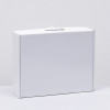 Коробка самосборная, белая, ламинированная, 25 х 32 х 8,5 см (производитель не указан)