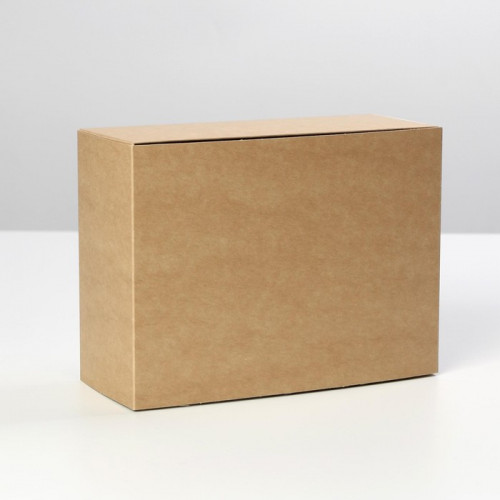 Коробка складная крафтовая 20 х 15 х 8 см Дарите Счастье