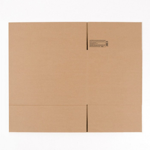 Коробка складная бурая 40 х 30 х 20 см (производитель не указан)