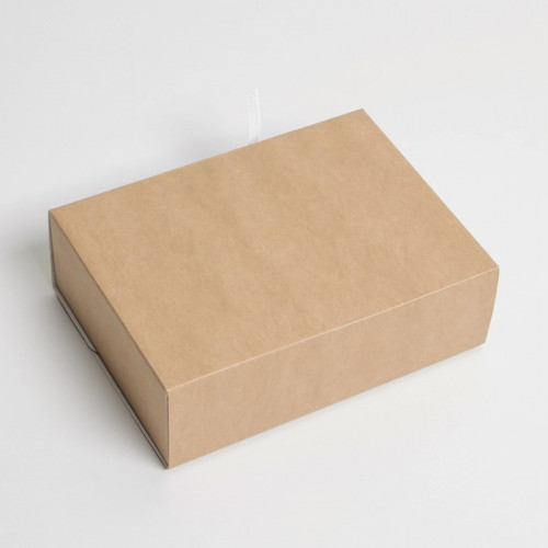 Коробка складная крафтовая 16,5 х 12,5 х 5 см Дарите Счастье