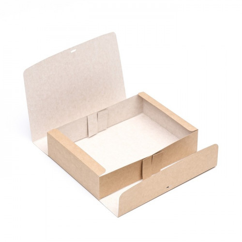 Коробка складная, крафт, 21 х 15 x 5 см UPAK LAND