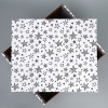 Складная коробка белая «Звёзды», 37.5 х 32 х 29.3 см Дарите Счастье