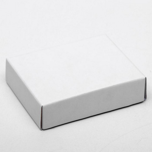 Коробка сборная без печати крышка-дно белая без окна 18 х 15 х 5 см (производитель не указан)